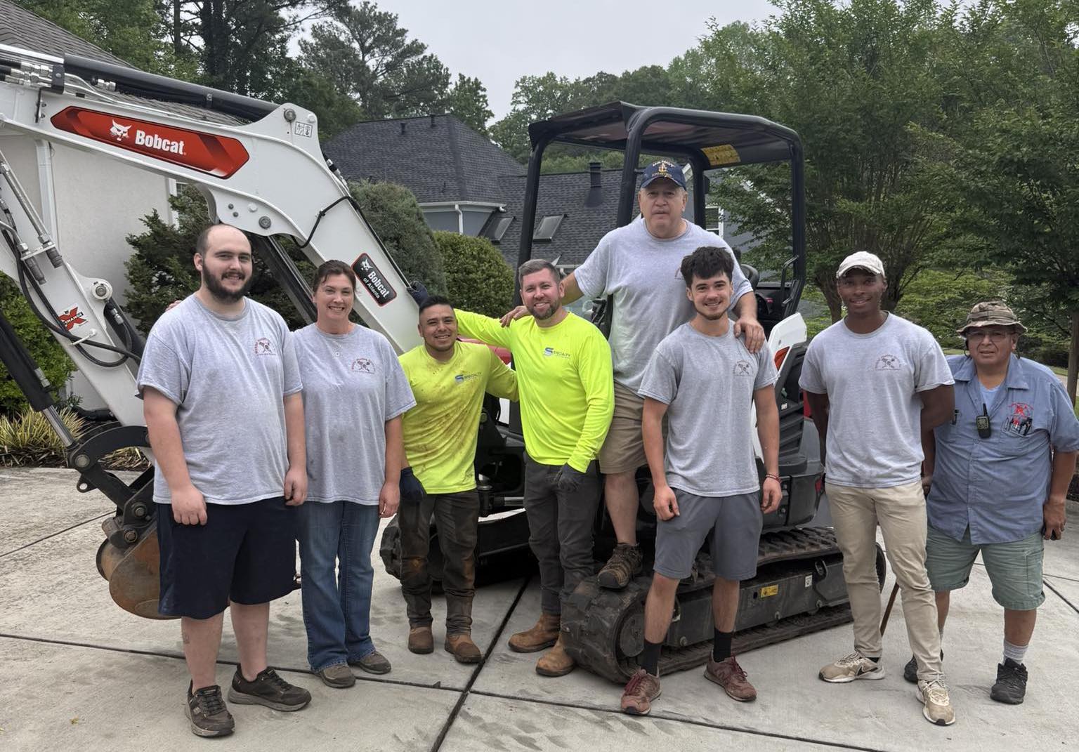 Specialty Plumbing and Drain technician completing plumbing service in Roswell, Georgia